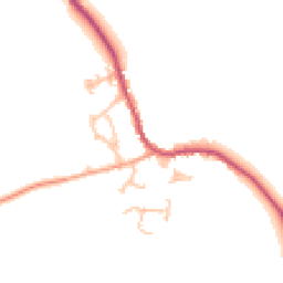 Daytime road noise heatmap for WR6 6DH