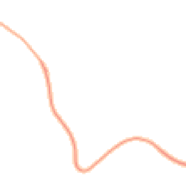 Night-time road noise heatmap for WR6 6DR
