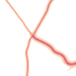 Daytime road noise heatmap for WR6 6EU