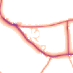 Daytime road noise heatmap for WR6 6JR