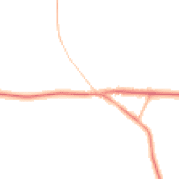 Night-time road noise heatmap for WR6 6LZ