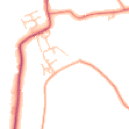 Daytime road noise heatmap for WR6 6PH