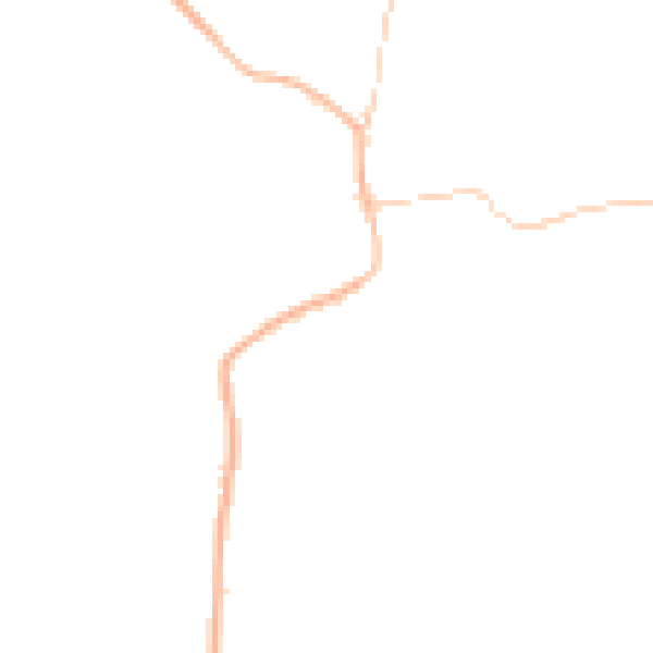 Night-time road noise heatmap for WR6 6QX