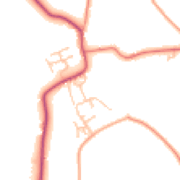Daytime road noise heatmap for WR6 6QY