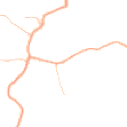 Daytime road noise heatmap for WR6 6UE