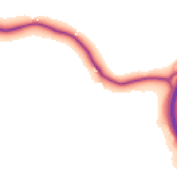 Daytime road noise heatmap for WR9 0AG