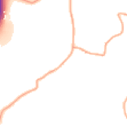 Daytime road noise heatmap for WR9 0AP