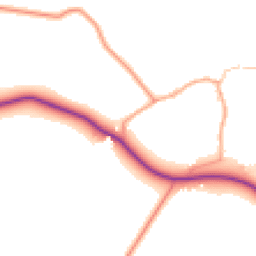 Daytime road noise heatmap for WR9 0AT