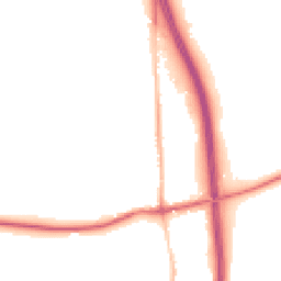 Night-time road noise heatmap for WR9 0BF