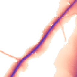 Daytime road noise heatmap for WR9 0BJ