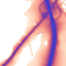 Daytime road noise heatmap for WR9 0BS