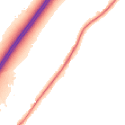 Night-time road noise heatmap for WR9 0DF