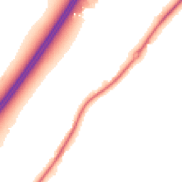 Night-time road noise heatmap for WR9 0DG