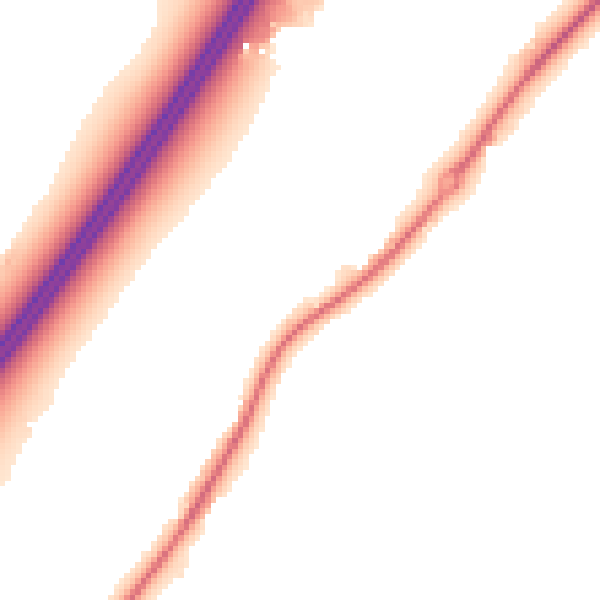 Night-time road noise heatmap for WR9 0DG