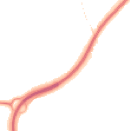 Night-time road noise heatmap for WR9 0DJ