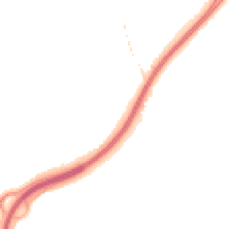 Night-time road noise heatmap for WR9 0DL