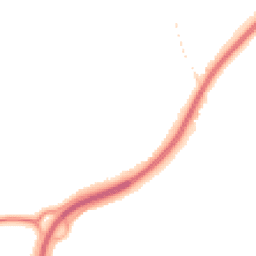 Night-time road noise heatmap for WR9 0DN