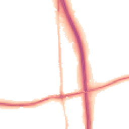 Night-time road noise heatmap for WR9 0DP