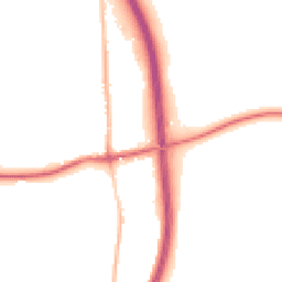 Night-time road noise heatmap for WR9 0DQ
