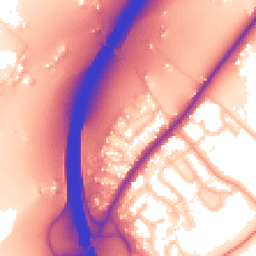 Daytime road noise heatmap for WR9 0FD