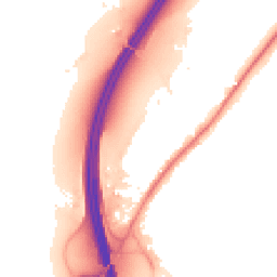Night-time road noise heatmap for WR9 0FE