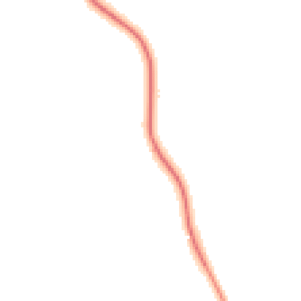 Night-time road noise heatmap for WR9 0LX