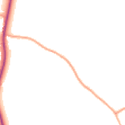 Daytime road noise heatmap for WR9 0NB