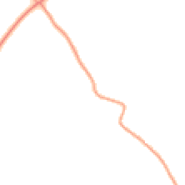 Daytime road noise heatmap for WR9 0NQ
