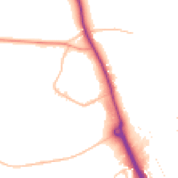 Daytime road noise heatmap for WR9 0NX