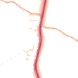 Daytime road noise heatmap for WR9 0PL
