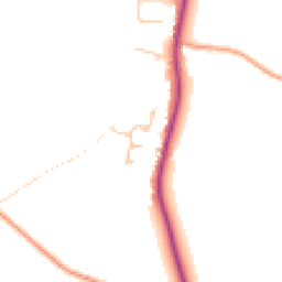 Daytime road noise heatmap for WR9 0QY