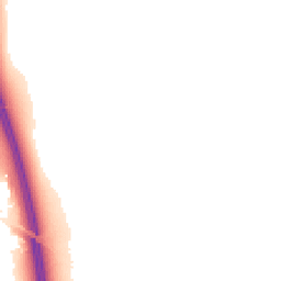 Night-time road noise heatmap for WR9 7DP