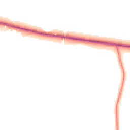 Daytime road noise heatmap for WR9 7DY