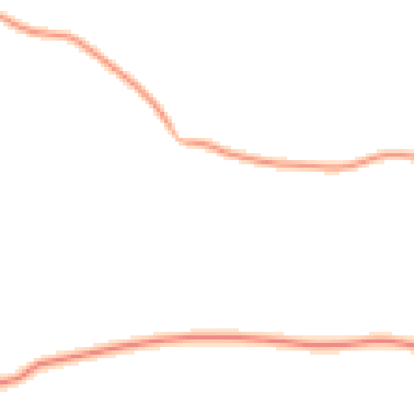 Daytime road noise heatmap for WR9 7EG