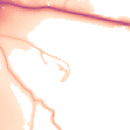 Daytime road noise heatmap for WR9 7ET