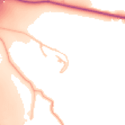 Daytime road noise heatmap for WR9 7EX