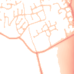 Daytime road noise heatmap for WR9 7FJ