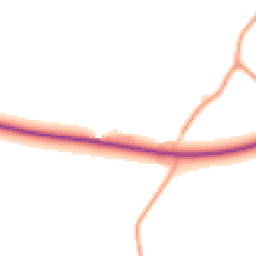 Daytime road noise heatmap for WR9 7GA