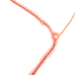 Night-time road noise heatmap for WR9 7GU