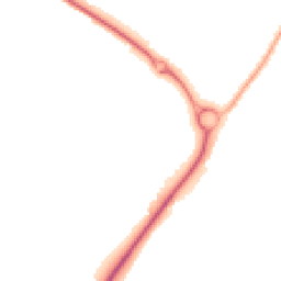 Night-time road noise heatmap for WR9 7GX