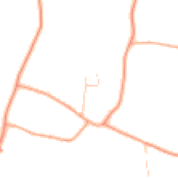 Daytime road noise heatmap for WR9 7LG