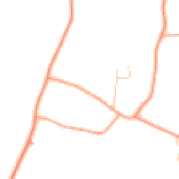 Daytime road noise heatmap for WR9 7LQ