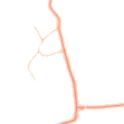 Daytime road noise heatmap for WR9 7NP