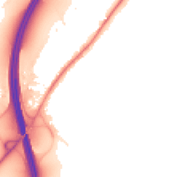 Night-time road noise heatmap for WR9 7PS