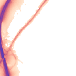 Night-time road noise heatmap for WR9 7PW