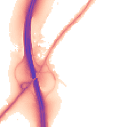 Night-time road noise heatmap for WR9 7PZ