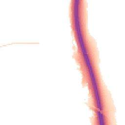 Night-time road noise heatmap for WR9 7RG