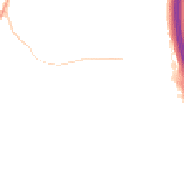Night-time road noise heatmap for WR9 7RS