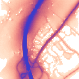 Daytime road noise heatmap for WR9 7SJ
