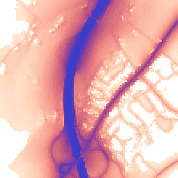 Daytime road noise heatmap for WR9 7SL